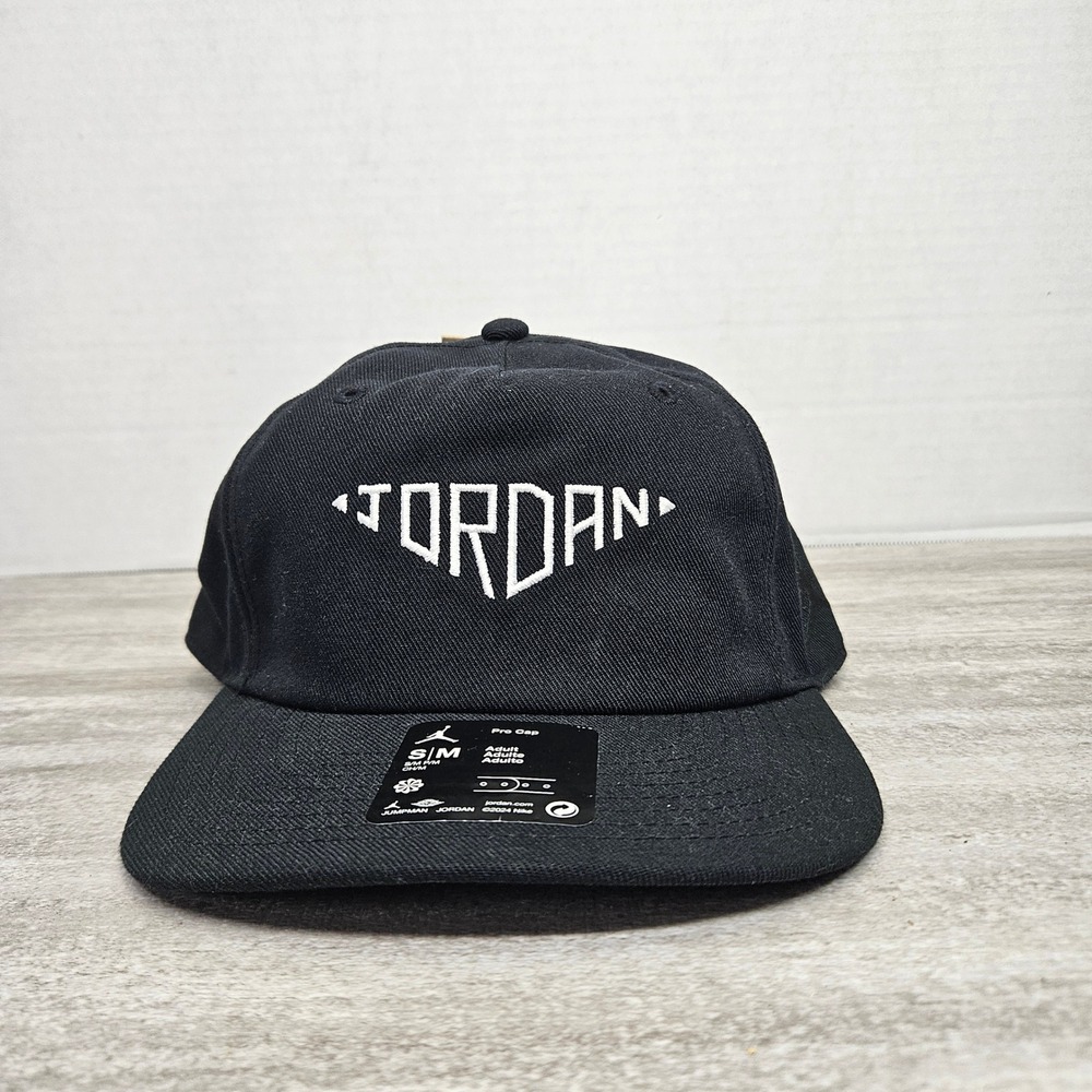 Jordan‎ Pro Jumpman Cap Black Adult Unisex S/M Hat FZ2021010 New With Tags
